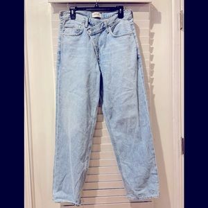 Agolde criss cross jeans!!